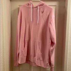 Pink men’s or women’s hoodie.